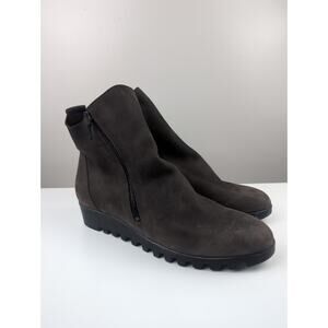Arche Lomage Nubuck Leather Ankle Boots 40